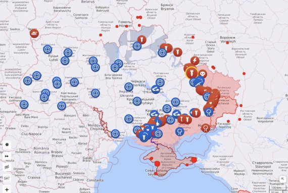 Карта боевых действий в Украине на 8 сентября: что происходит на фронтах